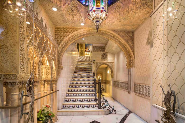 Interior del Tablao Cordobés de Barcelona