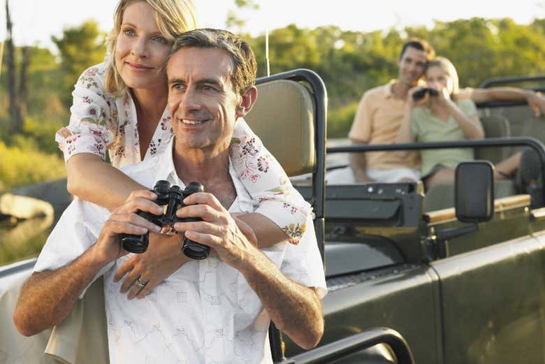 Profitez des paysages depuis le jeep
