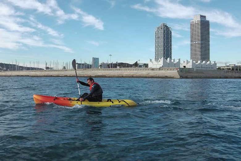 Alquiler de kayak en Barcelona Disfruta Barcelona