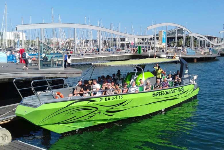 Tour in motoscafo a Barcellona