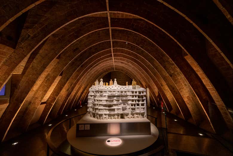 Maqueta de la Casa Milà-La Pedrera