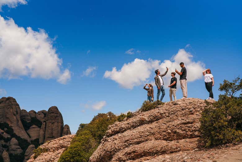 Trekking a Montserrat