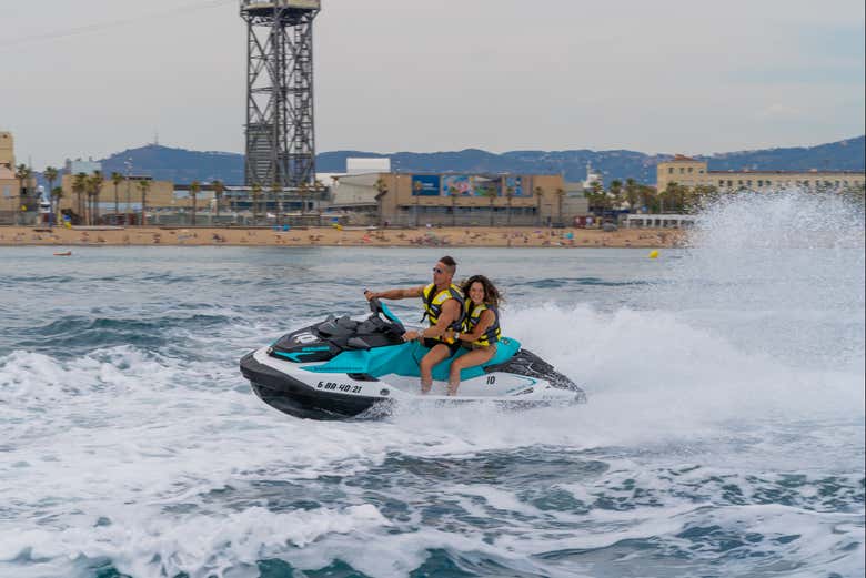 Profitez des jet-skis