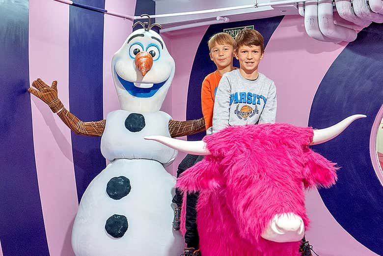 Sumergidos en un mundo de fantasía en Big Fun Museum