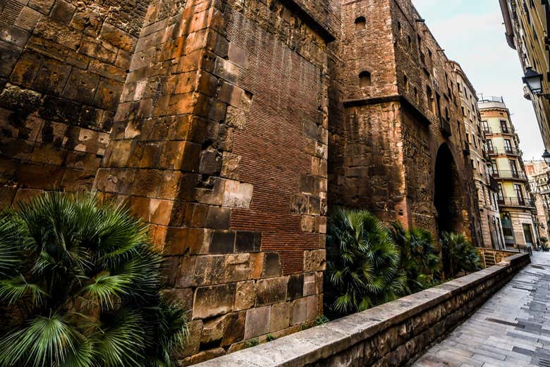 Parte de la muralla romana