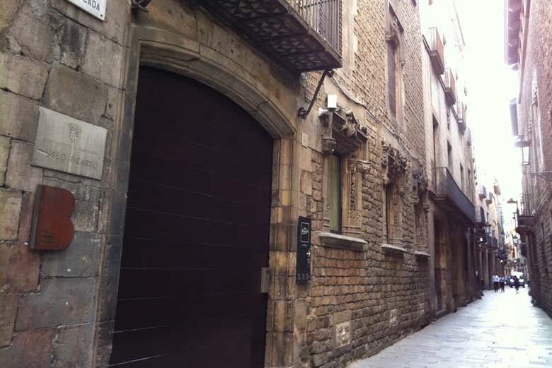 Entrée du musée Picasso