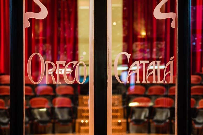 Sala de ensayos del Orfeón Catalán