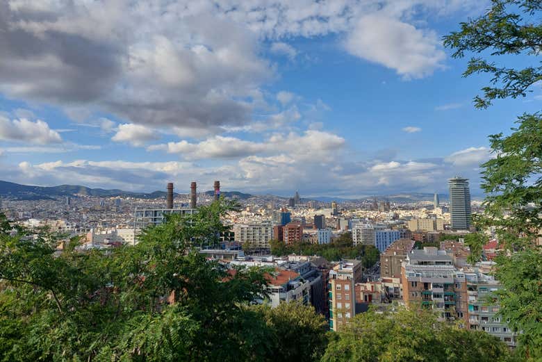 Panoramica di Barcellona