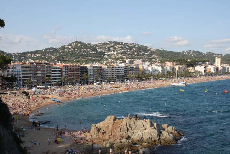 View of Lloret de Mar