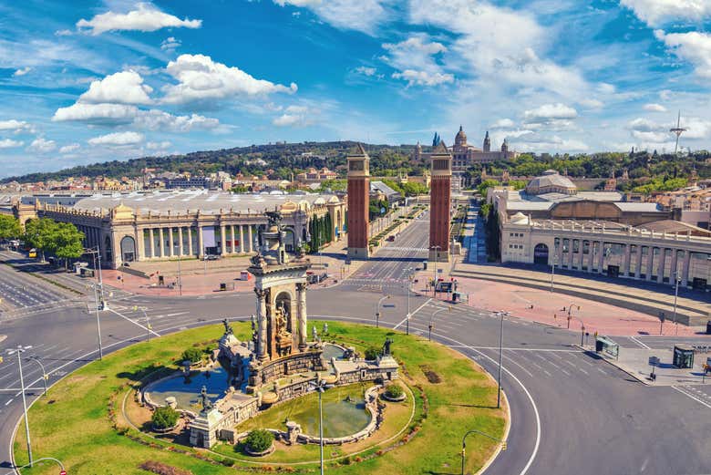 Plaça d’Espanya à Barcelone