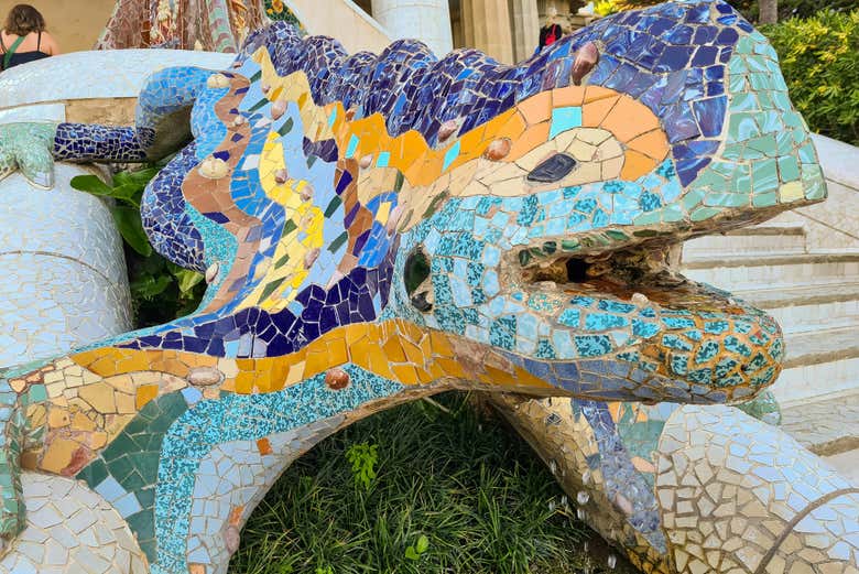 Detalhe do dragão
