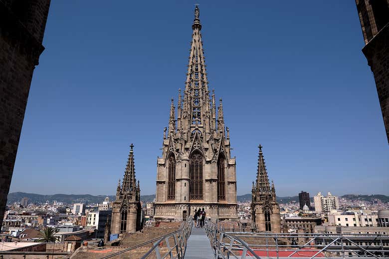Terrazza della Cattedrale di Barcellona