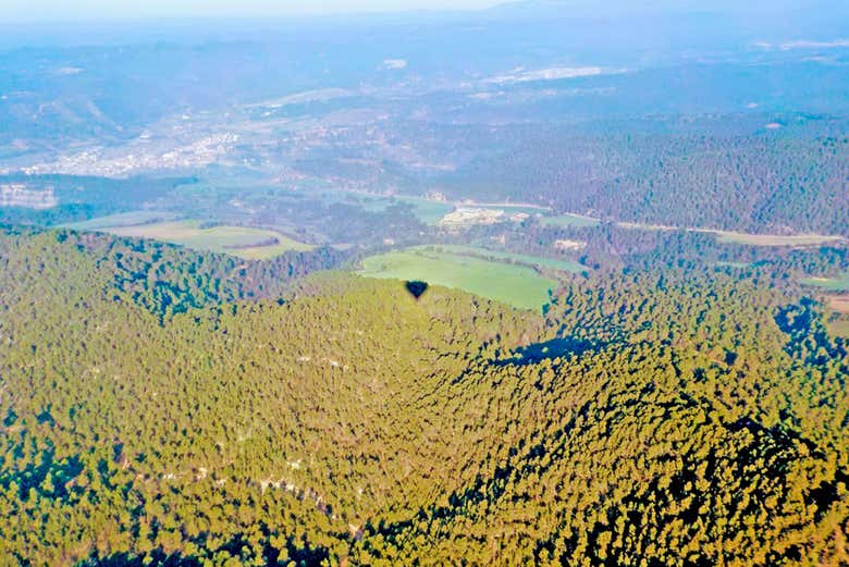 Vistas do balão