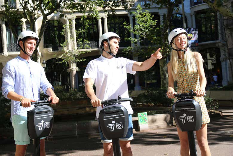 Paseo en segway por la ciudad