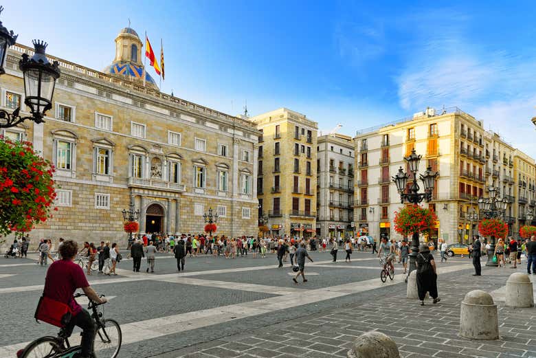 Plaça de Sant Jaume e Palazzo della Generalitat