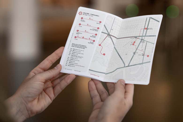 Mappa dei musei di ArticketBCN