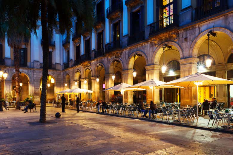 Plaza Real di Barcellona