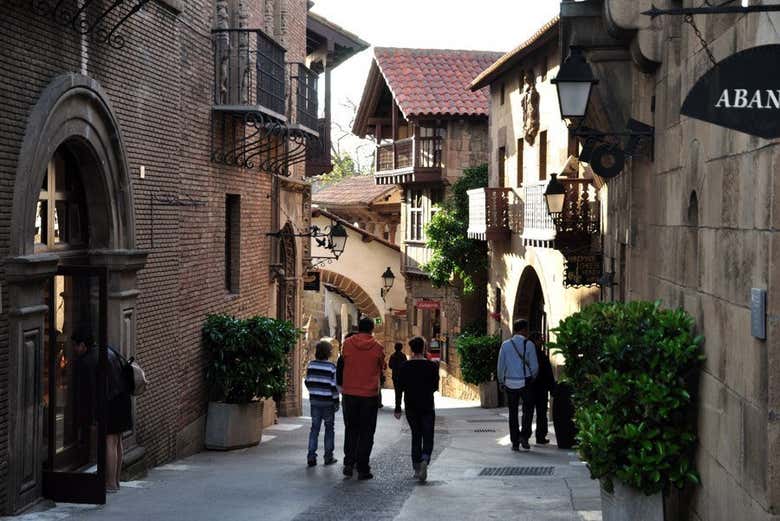 Ruas do Poble Espanyol