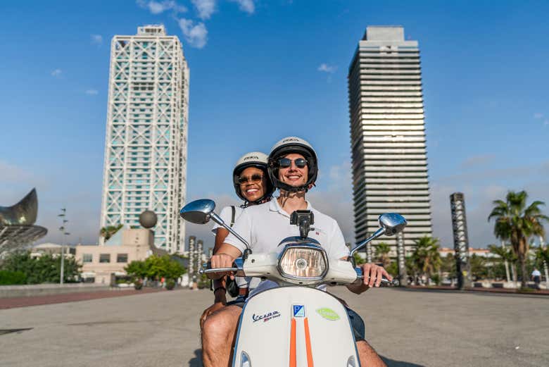 Location de vespa à Barcelone Barcelone.fr