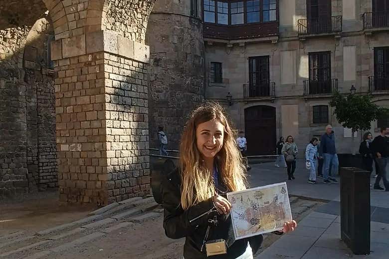 Découvrez les ruines romaines de Barcelone
