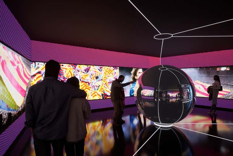 Salas interactivas del museo