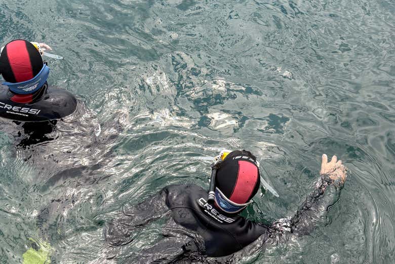 ¡Al agua! Equipaos y comenzad vuestra aventura