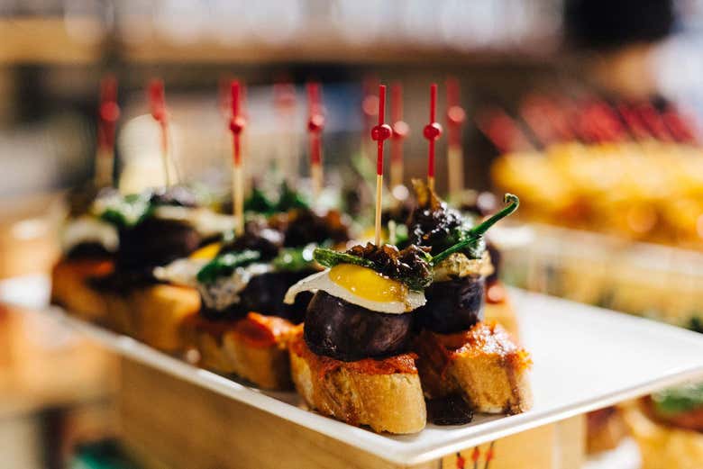 Tapa di sanguinaccio "morcilla"