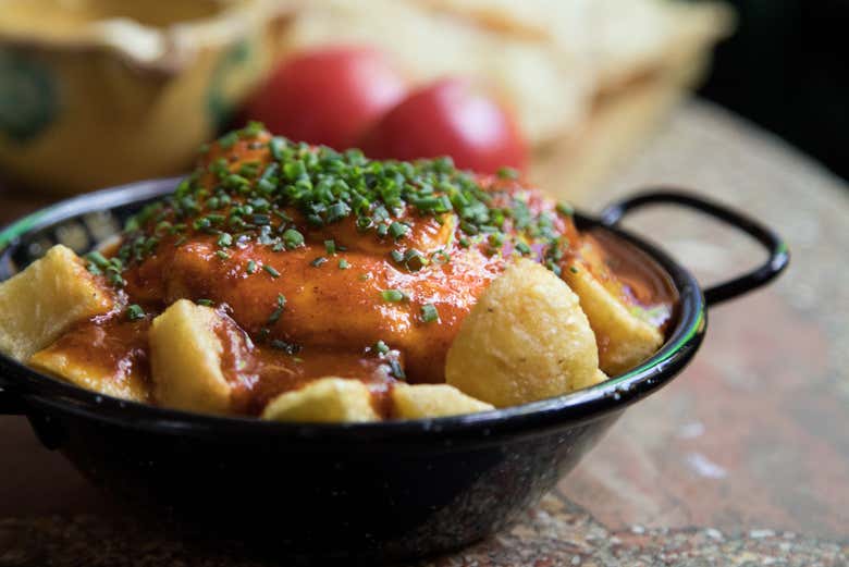 Patatas bravas