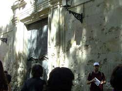 Damage from the Spanish Civil War