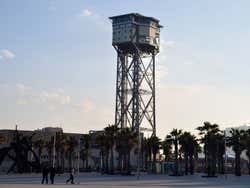 Barcelona's Port Cable Car, Torre de Sant Sebastià