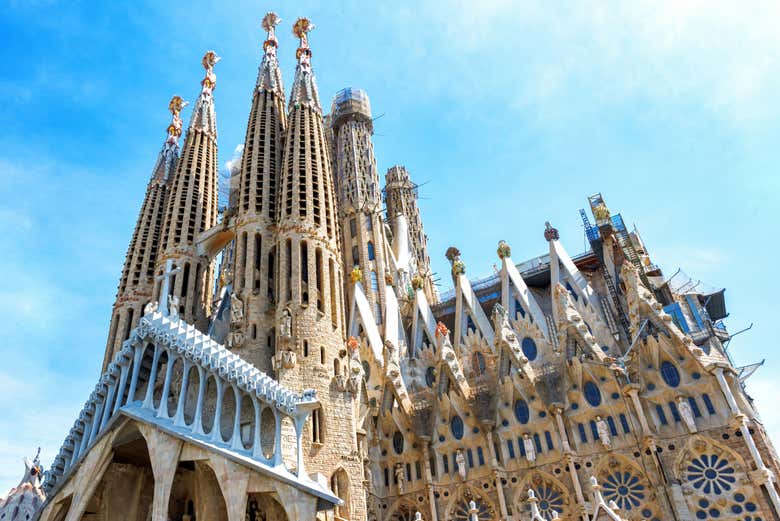 Le torri ristrutturate della Sagrada Família