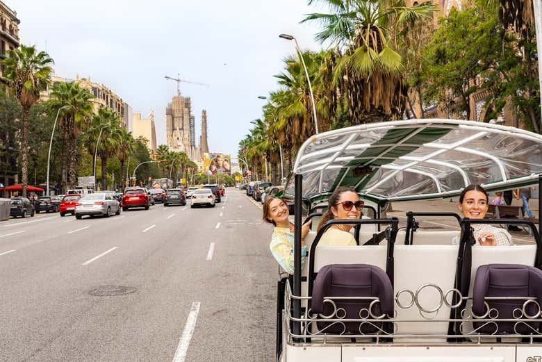 Il centro di Barcellona in tuk tuk