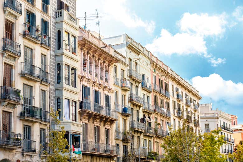 Edificios en el Passeig del Born