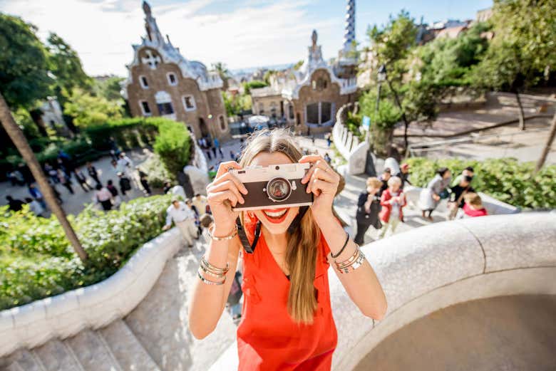 Enjoying Barcelona's Park Güell