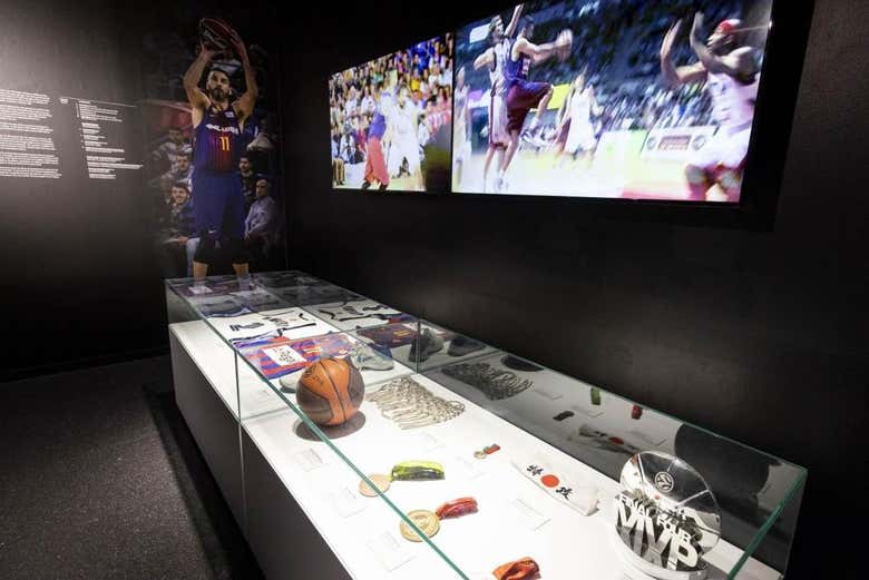 FC Barcelona Bàsquet room