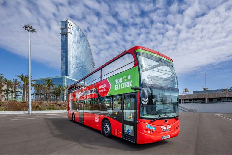 Veréis el hotel W Barcelona