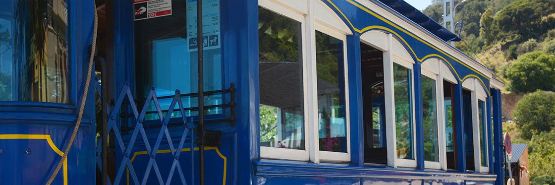 Barcelona Blue Tram