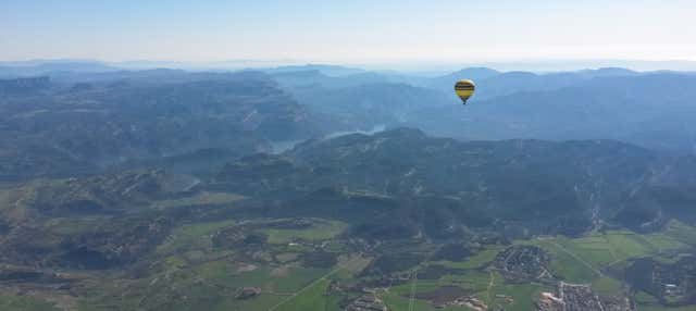 Paseo en globo por el Montseny