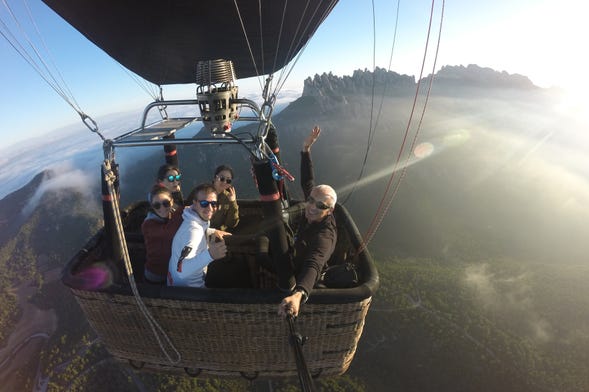 Montserrat Hot Air Balloon Ride