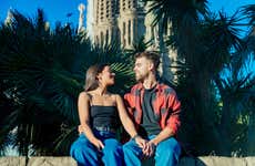 Sesión fotográfica privada en el exterior de la Sagrada Familia
