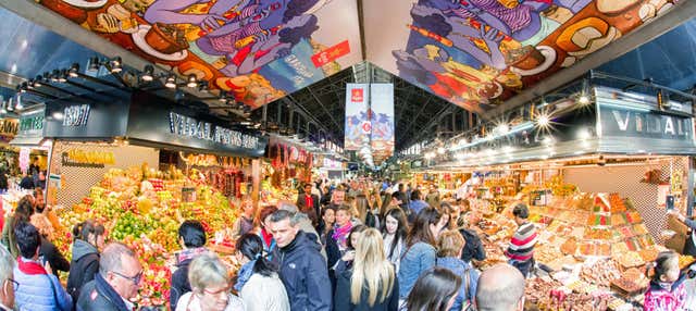 Tour de tapas pelos mercados de La Boquería e Santa Caterina