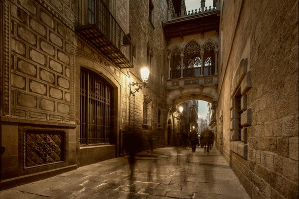Visite des mystères et des légendes du quartier gothique de Barcelone
