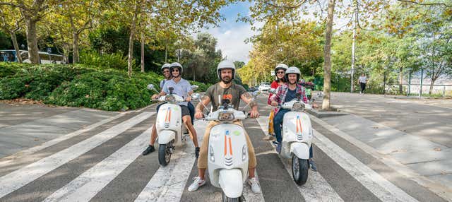 Tour en vespa por Barcelona