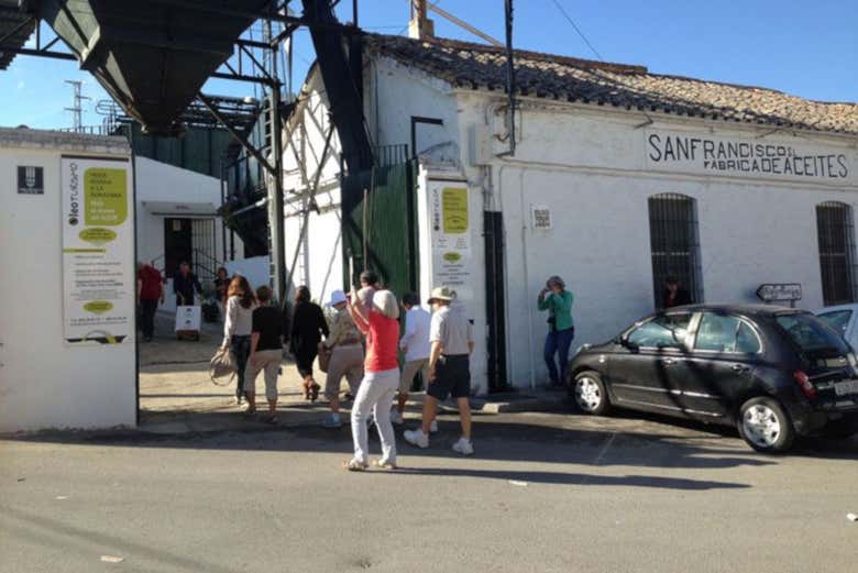 Entrada a la Almazara San Francisco