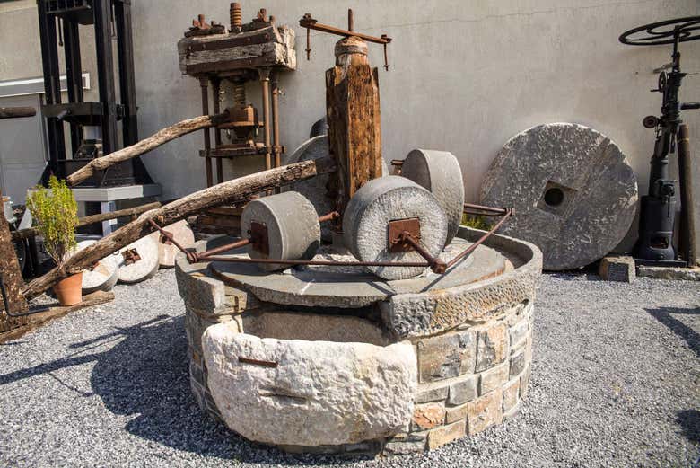 Herramientas antiguas de la almazara