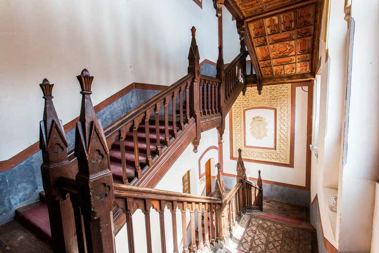 Escalera principal del castillo