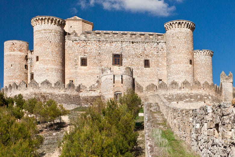 Belmonte Castle, in the province of Cuenca