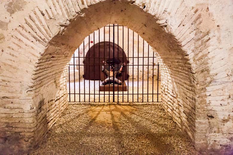 También podréis visitar la zona de las mazmorras