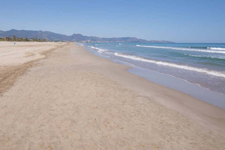 Playas en el Grao de Castellón