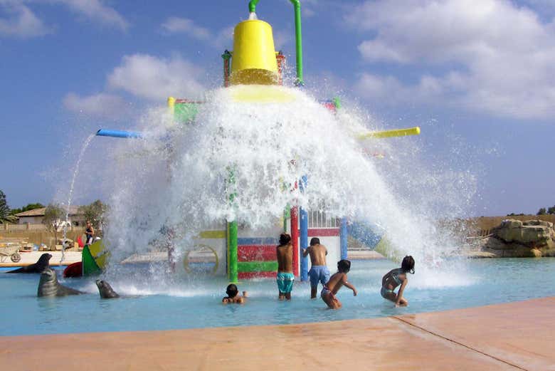 Piscina infantil en Aqua Natura